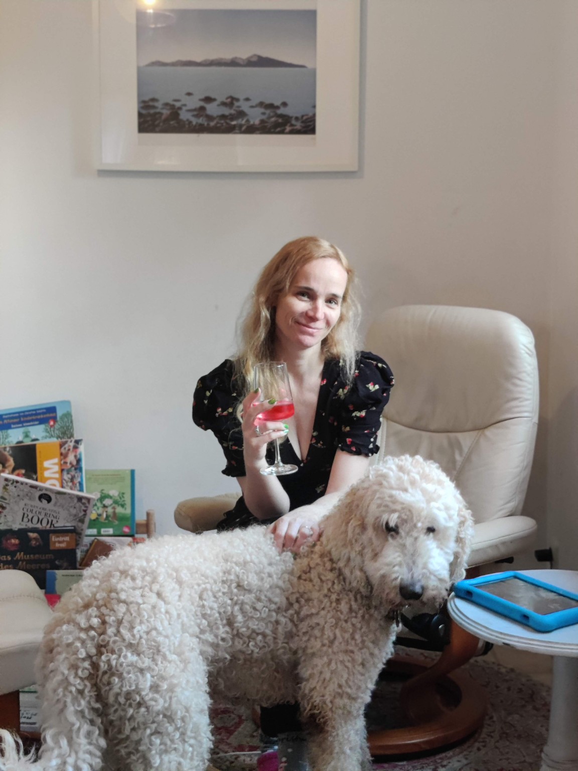 Tui at home with Anja